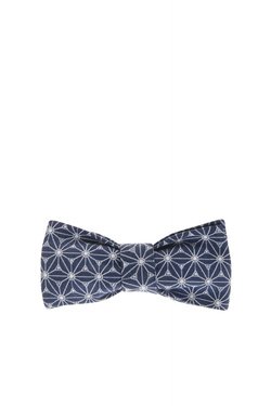 Cravate LE COLONEL MOUTARDE FUJI Bleu